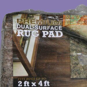 🛋️ Stay Put & Stay Comfy: Mohawk Premium Dual-Sided Rug Pad (2' x 4')